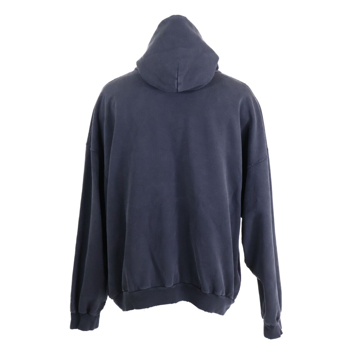 Balenciaga Tsva Front Logo Distressed Pullover Hoodie XS — view 2