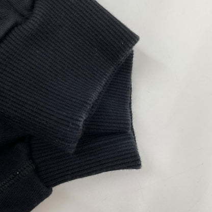 Celine Black Yellow Cotton Front Logo Oversize Pullover Hoodie Sweatshirt XS — view 6