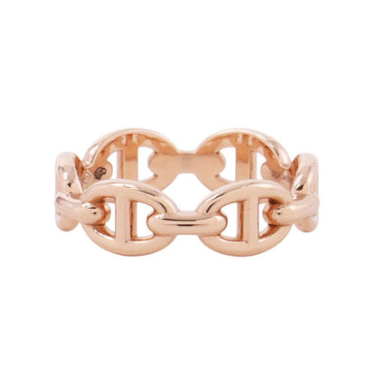 Hermes Ring Chaine D'ancre PM Enchainee 18k Pink Gold — view 2