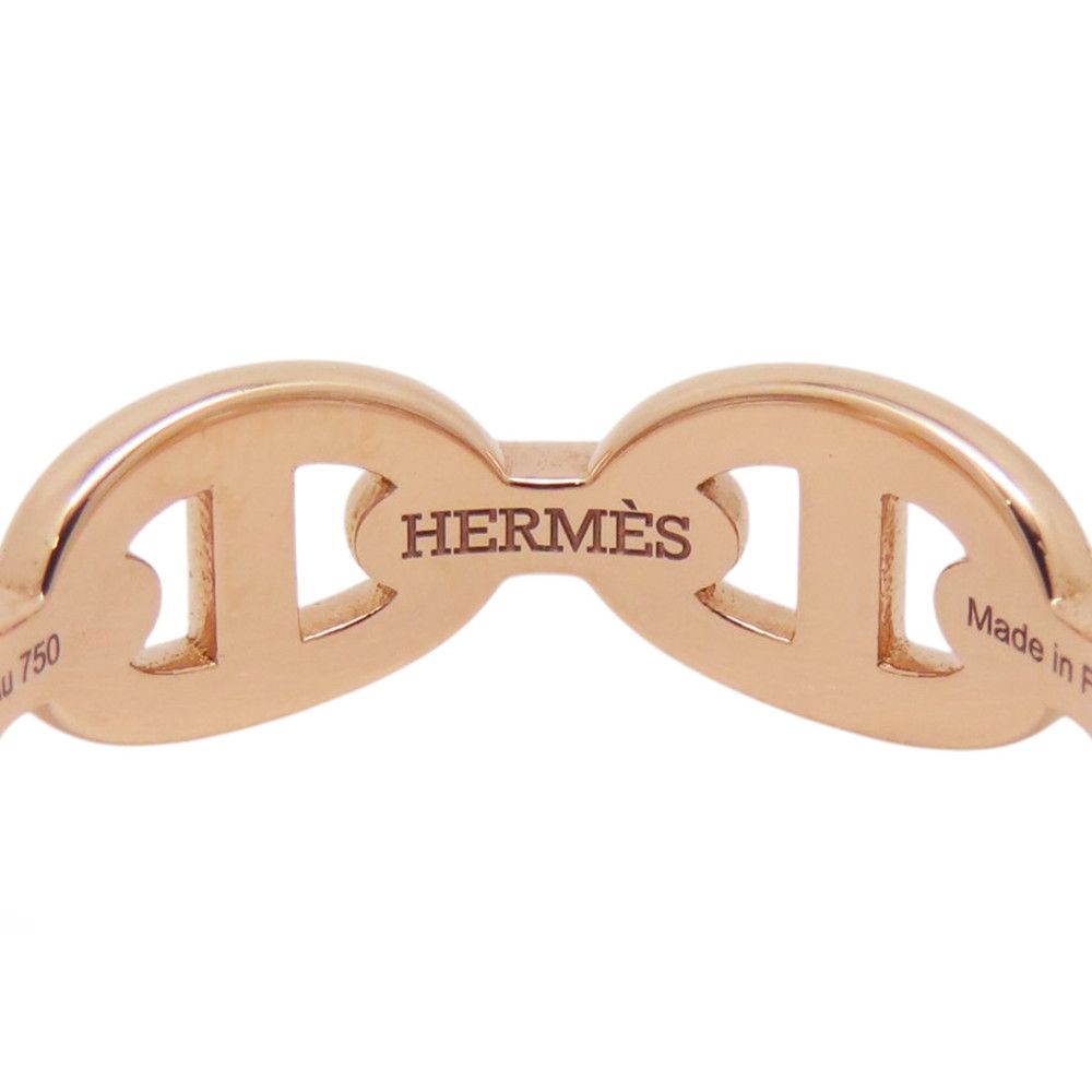 Hermes Ring Chaine D'ancre PM Enchainee 18k Pink Gold — view 5