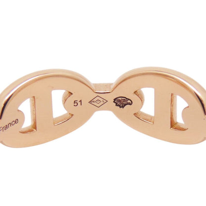Hermes Ring Chaine D'ancre PM Enchainee 18k Pink Gold — view 8