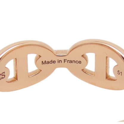 Hermes Ring Chaine D'ancre PM Enchainee 18k Pink Gold — view 6