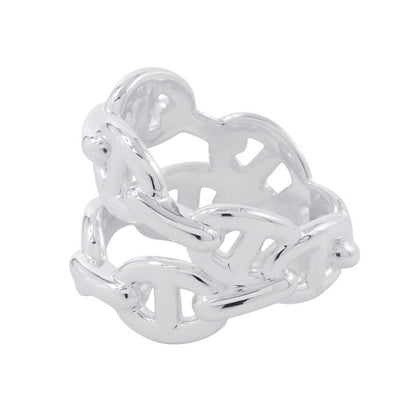 Hermes Ring Chaine D'ancre Double Row 53 Enchainee — view 2
