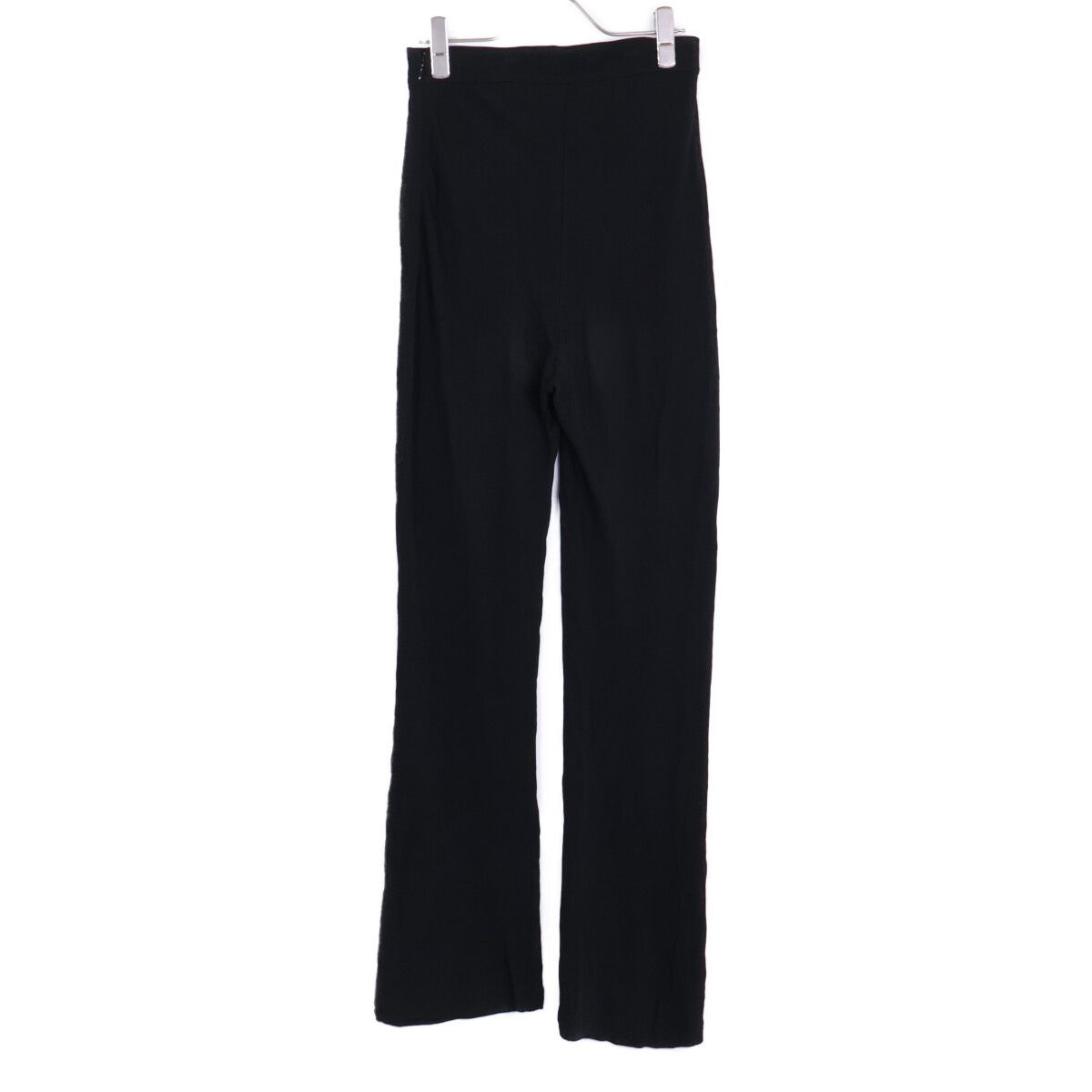 Chanel Waist Logo Embroidery Leggings Pants 38 — view 2
