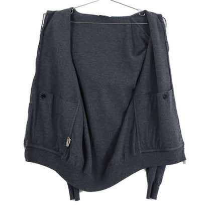 Hermes Suede Leather Knit Switch Hoodie — view 5