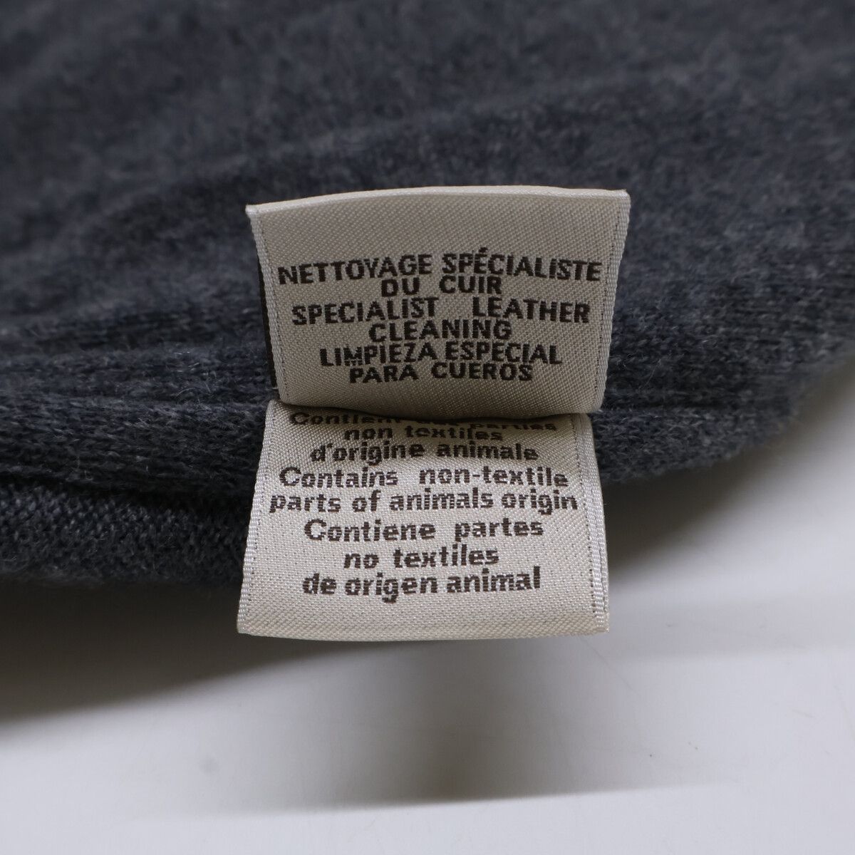 Hermes Suede Leather Knit Switch Hoodie — view 8