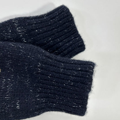 Hermes Navy Cashmere Knit Sweater — view 6