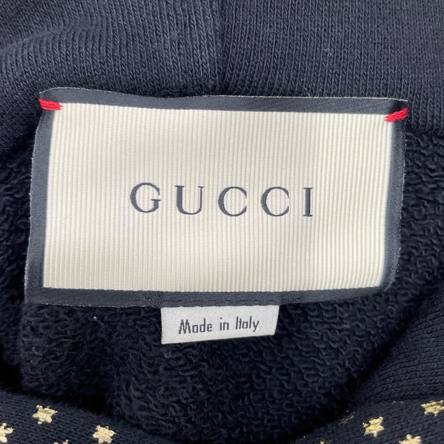 Gucci Black Guccy Print Jacket — view 3
