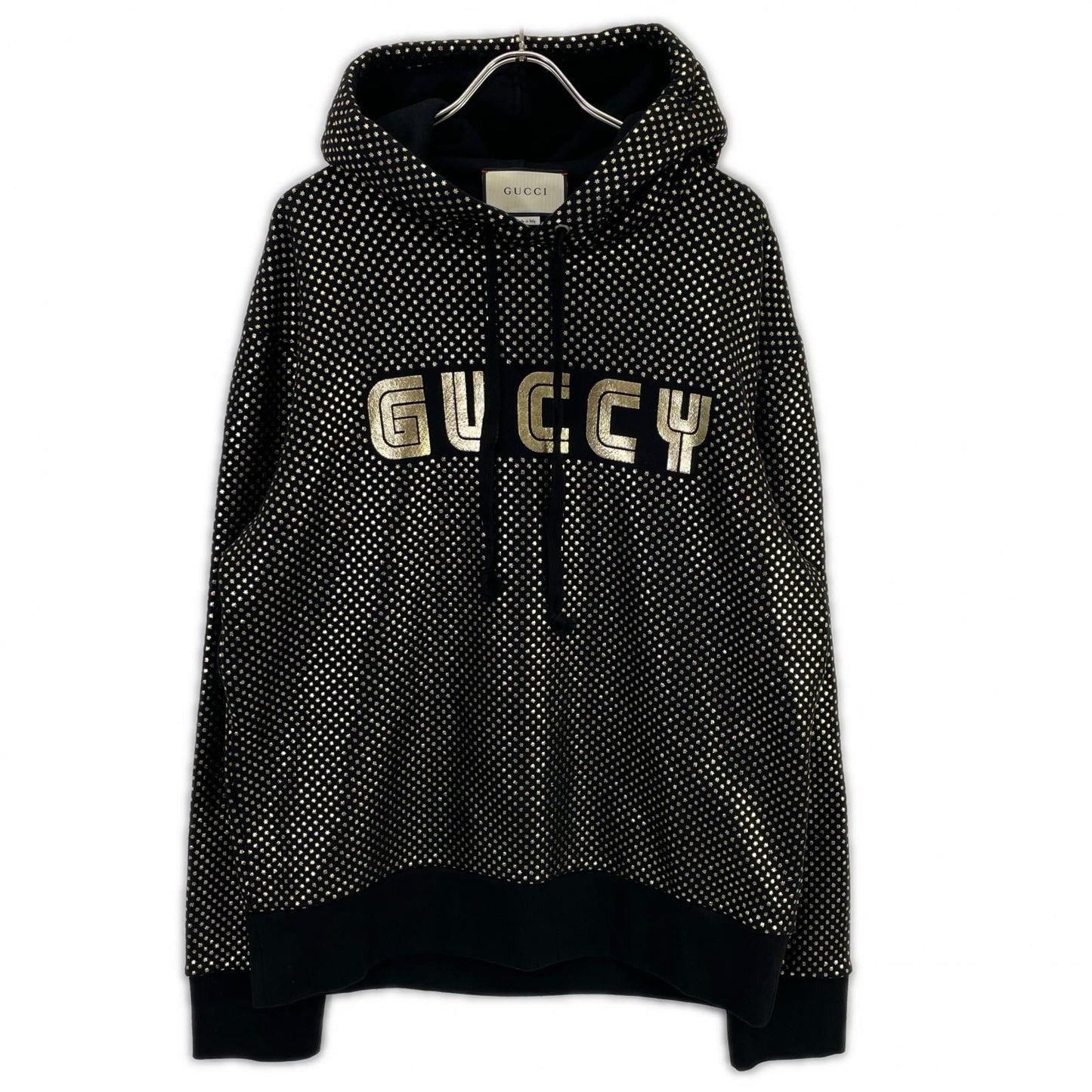 Gucci Black Guccy Print Jacket