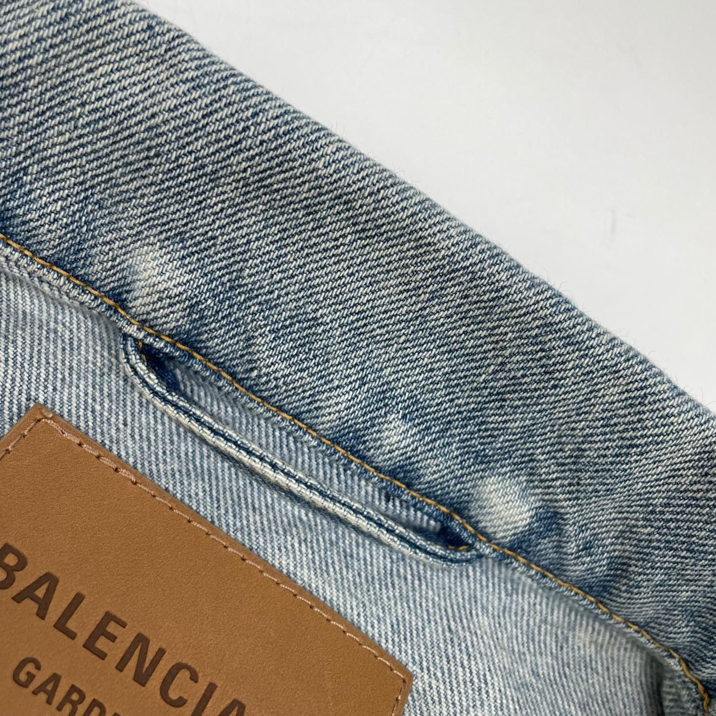 Balenciaga Indigo Denim Jacket 32 — view 8