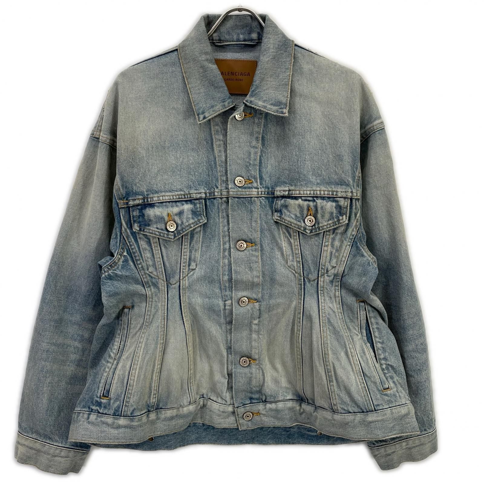 Balenciaga Indigo Denim Jacket 32