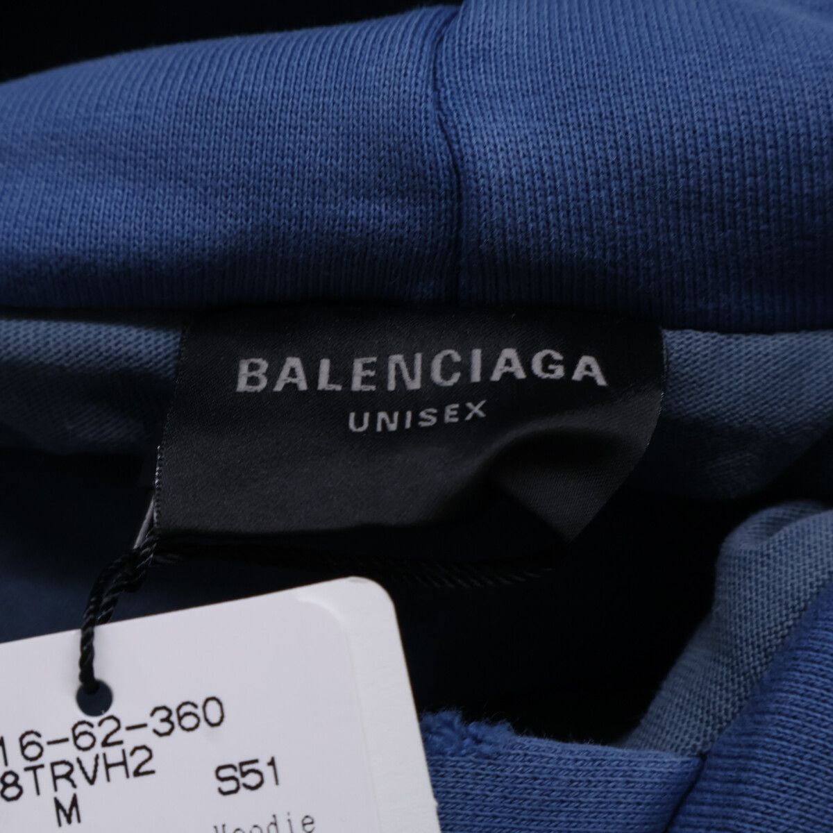 Balenciaga Similarly Destroyed Layered Midi Hoodie — view 5