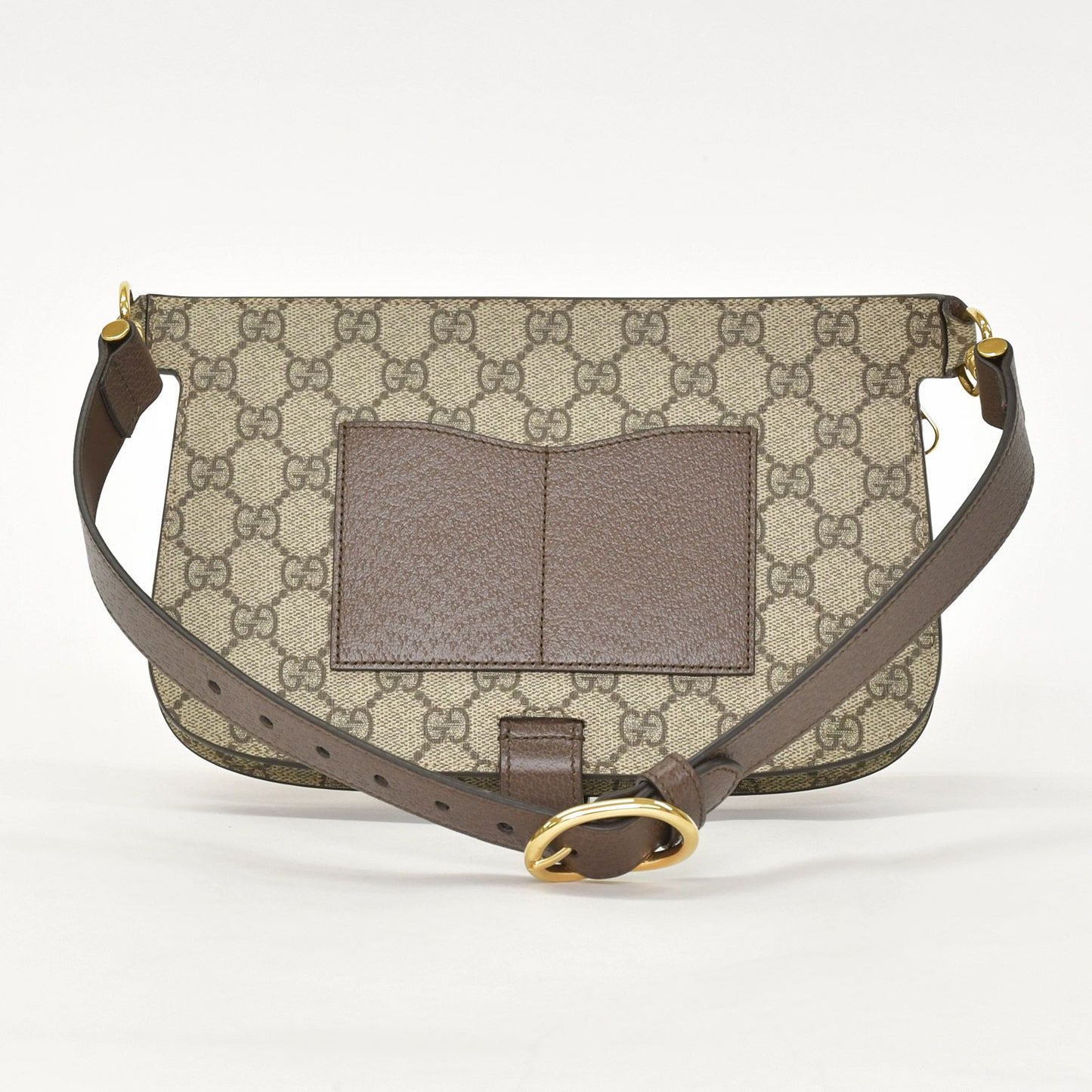 Gucci Blondie Belt Bag GG Supreme Canvas Beige Interlocking G King G Round — view 3