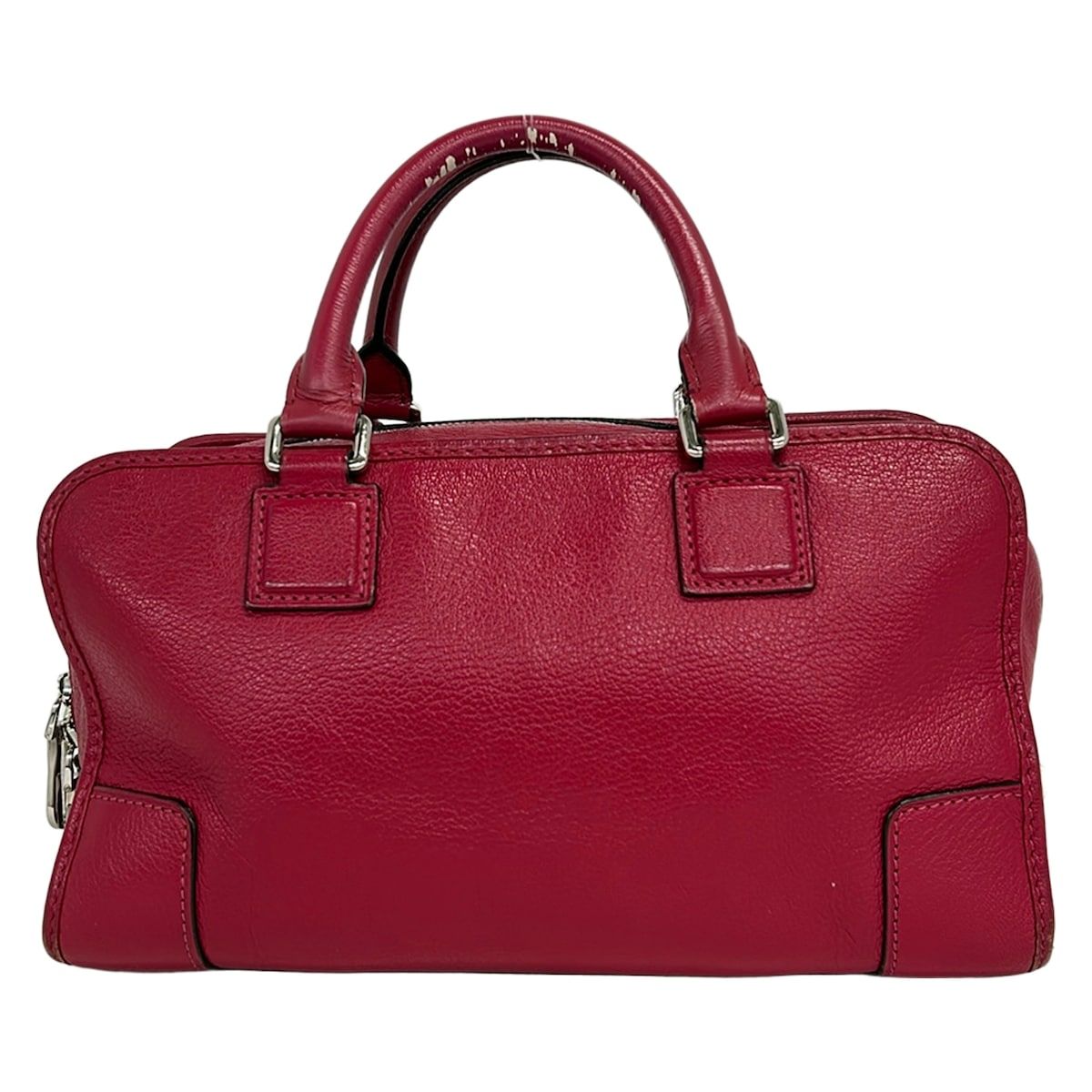 Loewe Handbag Amazona 28 Bordeaux Leather — view 3