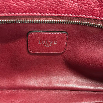 Loewe Handbag Amazona 28 Bordeaux Leather — view 9