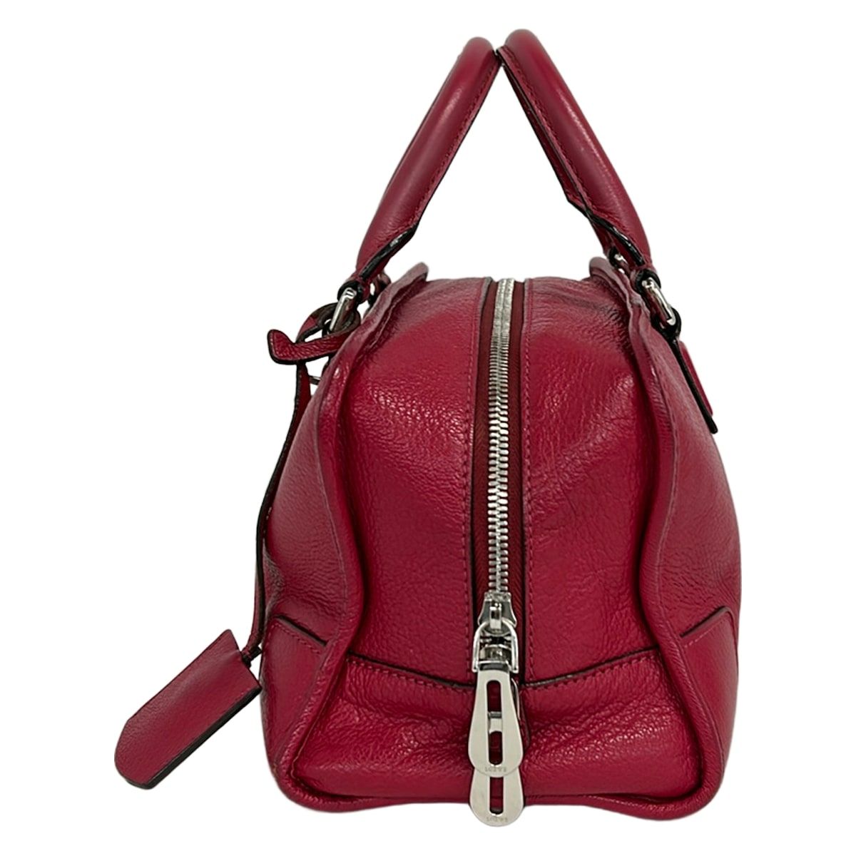 Loewe Handbag Amazona 28 Bordeaux Leather — view 4