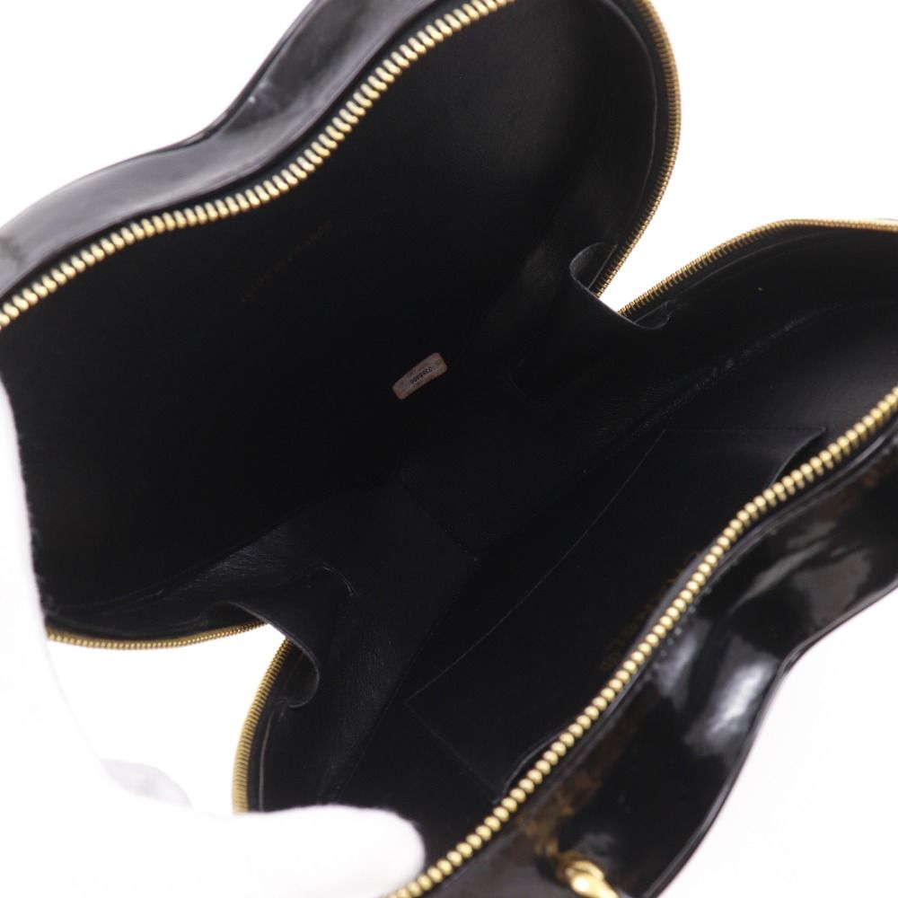 Chanel Heart Vanity Patent Leather Enamel Handbag — view 7