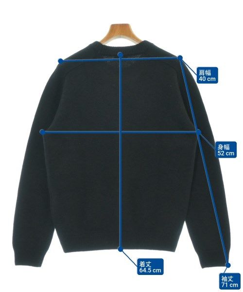 Celine Knit Sweater Black — view 6