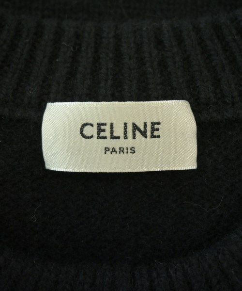 Celine Knit Sweater Black — view 3