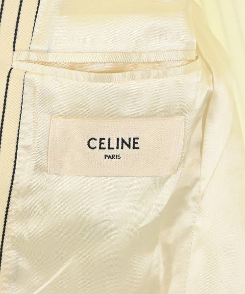 Celine Tailored Jacket Ivory — view 3