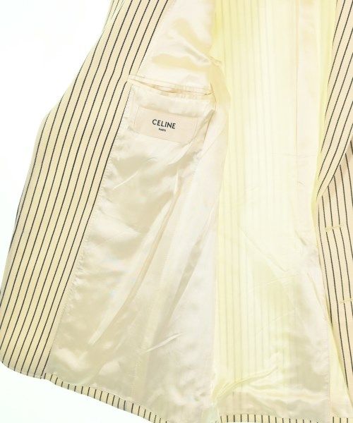 Celine Tailored Jacket Ivory — view 6