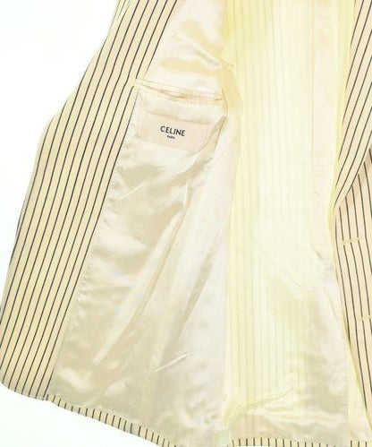 Celine Tailored Jacket Ivory — view 6