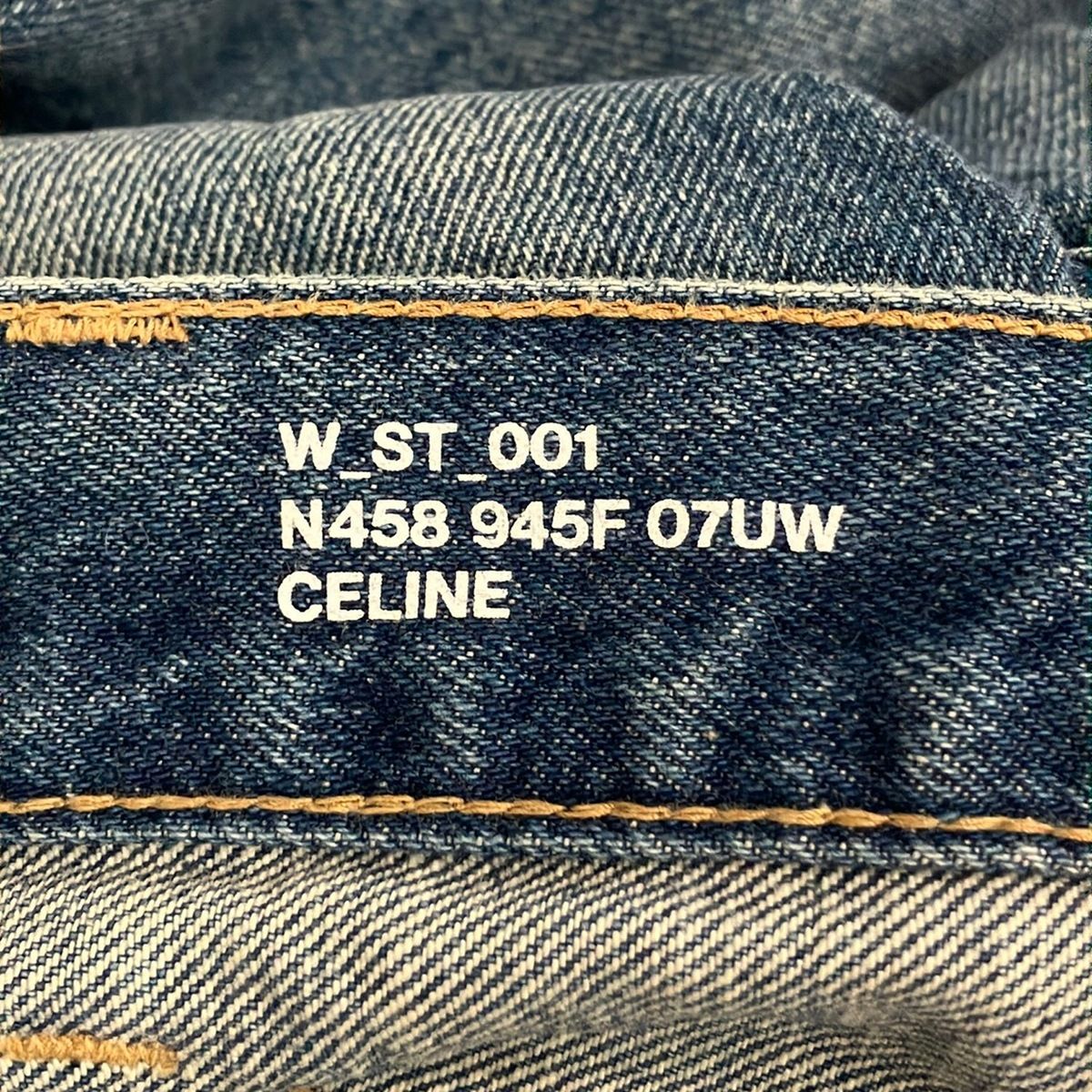 Celine Jeans 26 S Blue Full Length — view 3