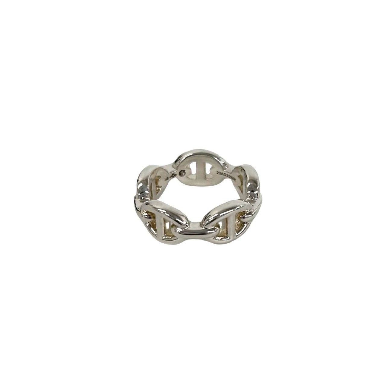 Hermes Chaine D'ancre Ring 925 Sterling Silver — view 4