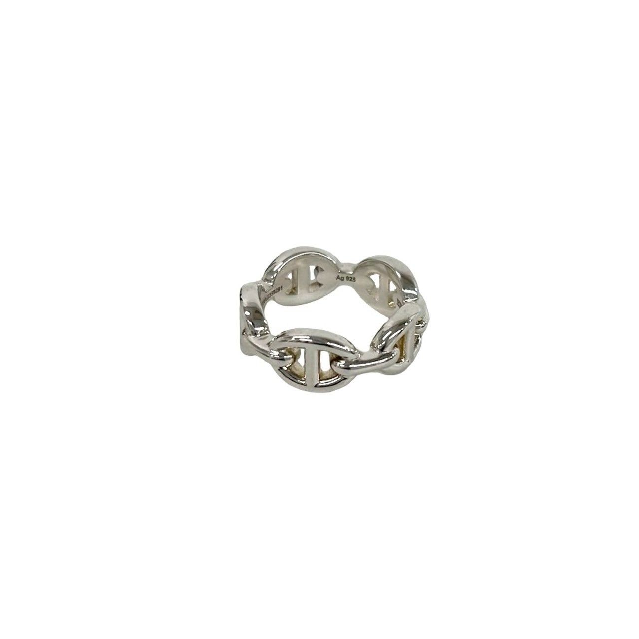 Hermes Chaine D'ancre Ring 925 Sterling Silver — view 5