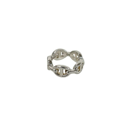 Hermes Chaine D'ancre Ring 925 Sterling Silver — view 5