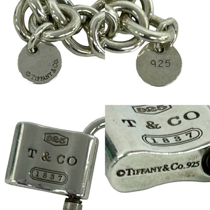 Tiffany & Co Box Vintage Cadena Lock Bracelet 925 Sterling Silver Bangle — view 3