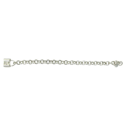 Tiffany & Co Box Vintage Cadena Lock Bracelet 925 Sterling Silver Bangle — view 5