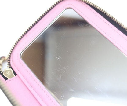 Chanel Black Pink Top Handle Chain Shoulder — view 9