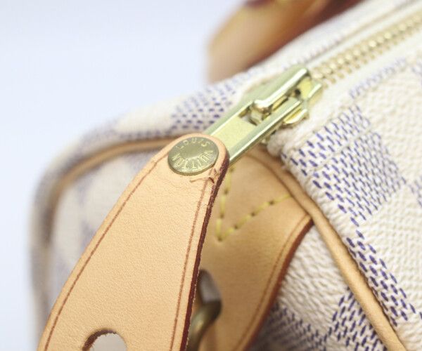 Louis Vuitton Damier Azur Speedy Bandouliere 25 Handbag — view 6