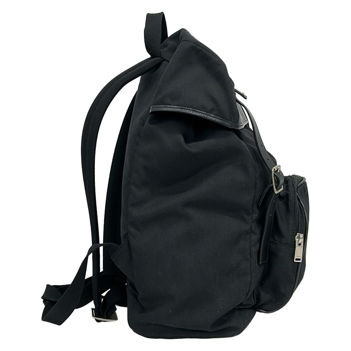 Saint Laurent Paris Backpack Hunting Rock Sac Black Leather — view 2