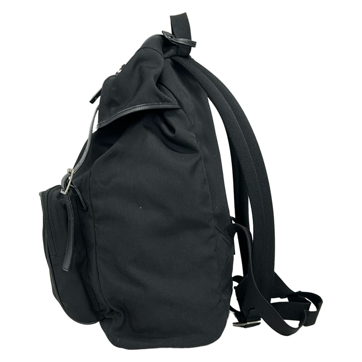 Saint Laurent Paris Backpack Hunting Rock Sac Black Leather — view 4