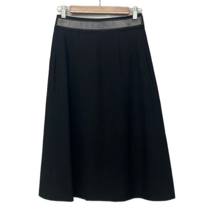 Celine Wrapped Skirt 34 S Black Long — view 2