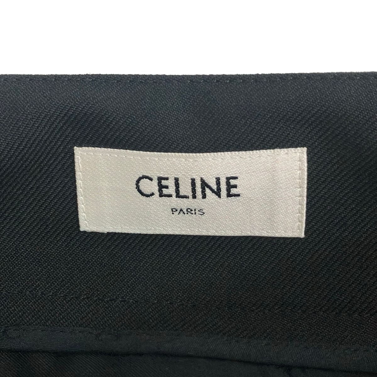 Celine Wrapped Skirt 34 S Black Long — view 3