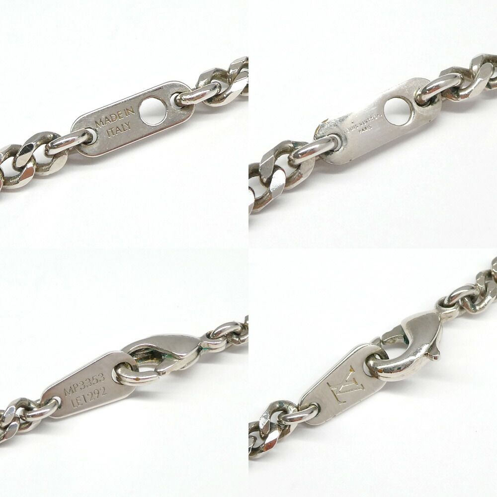 Louis Vuitton Necklace Collier LV Psychedelic Metal Multicolor Silver — view 9