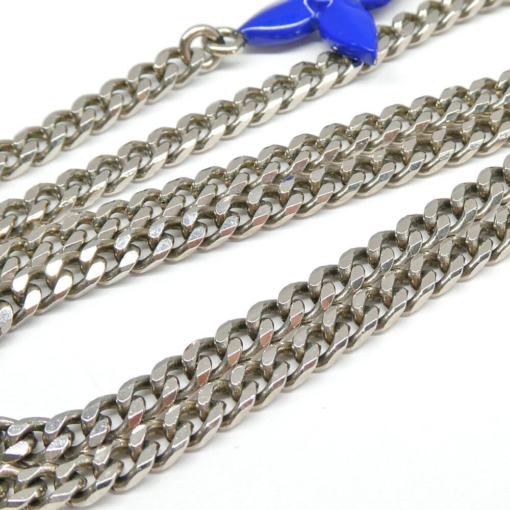 Louis Vuitton Necklace Collier LV Psychedelic Metal Multicolor Silver — view 7