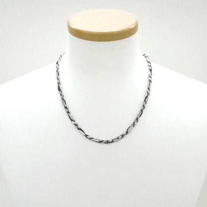 Bottega Veneta Silver Twist Chain Necklace — view 8