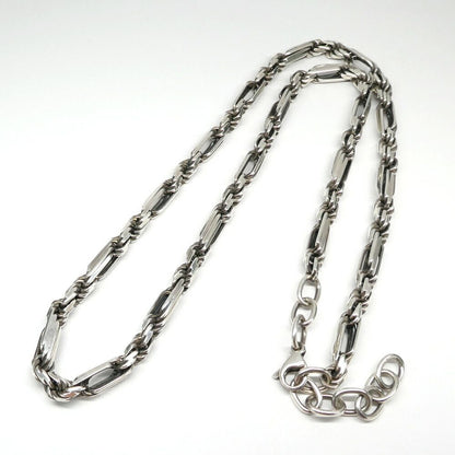 Bottega Veneta Silver Twist Chain Necklace — view 2