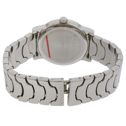 Bvlgari Solo Tempo Stainless Steel Kuo Analog Display White Dial Watch — view 5