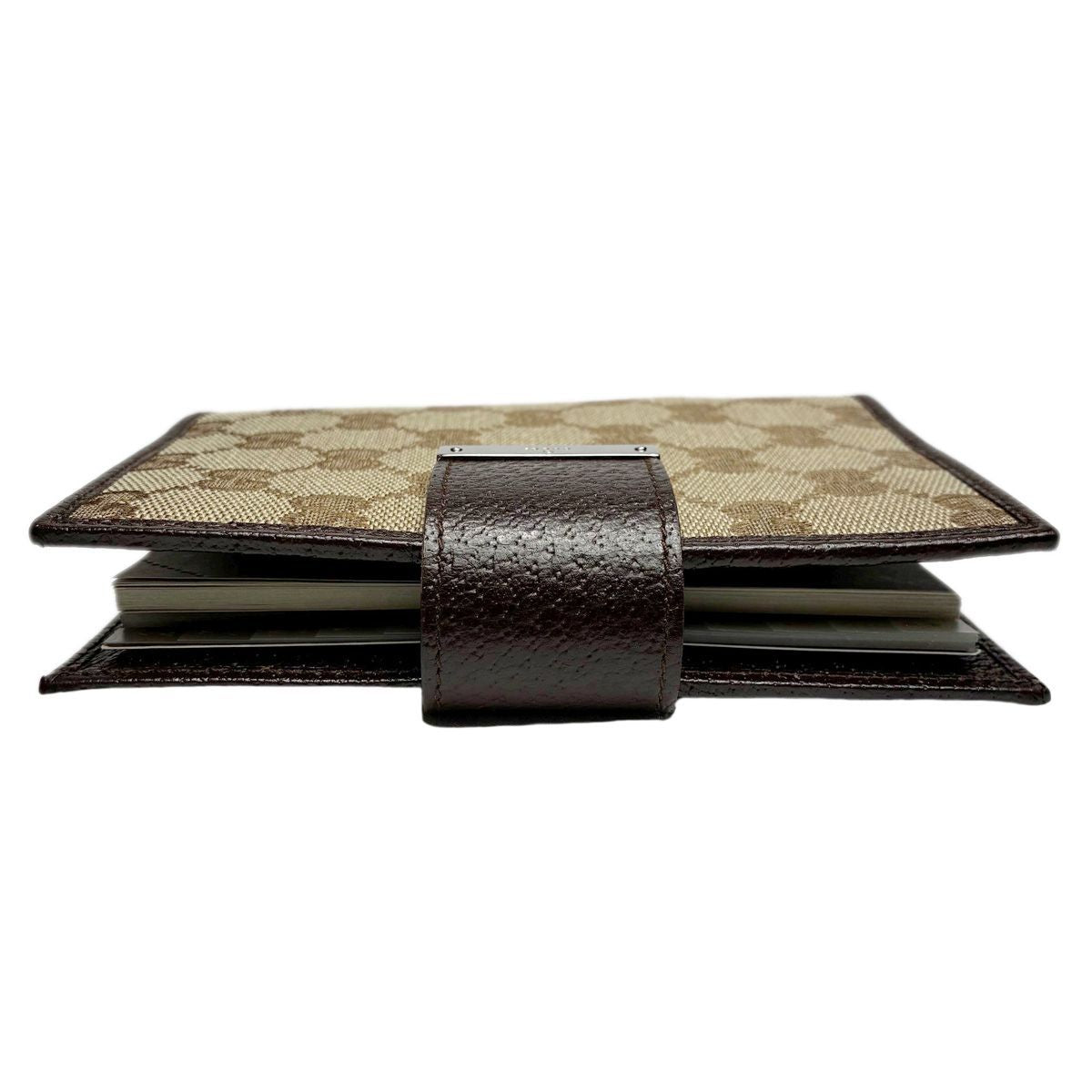 Gucci GG Canvas Agenda Notebook 6 Holes Leather — view 5