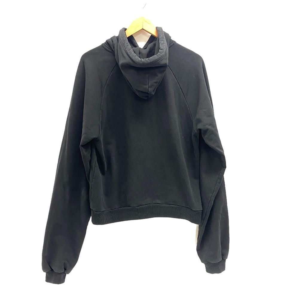 Balenciaga S Cotton Hoodie Black — view 2