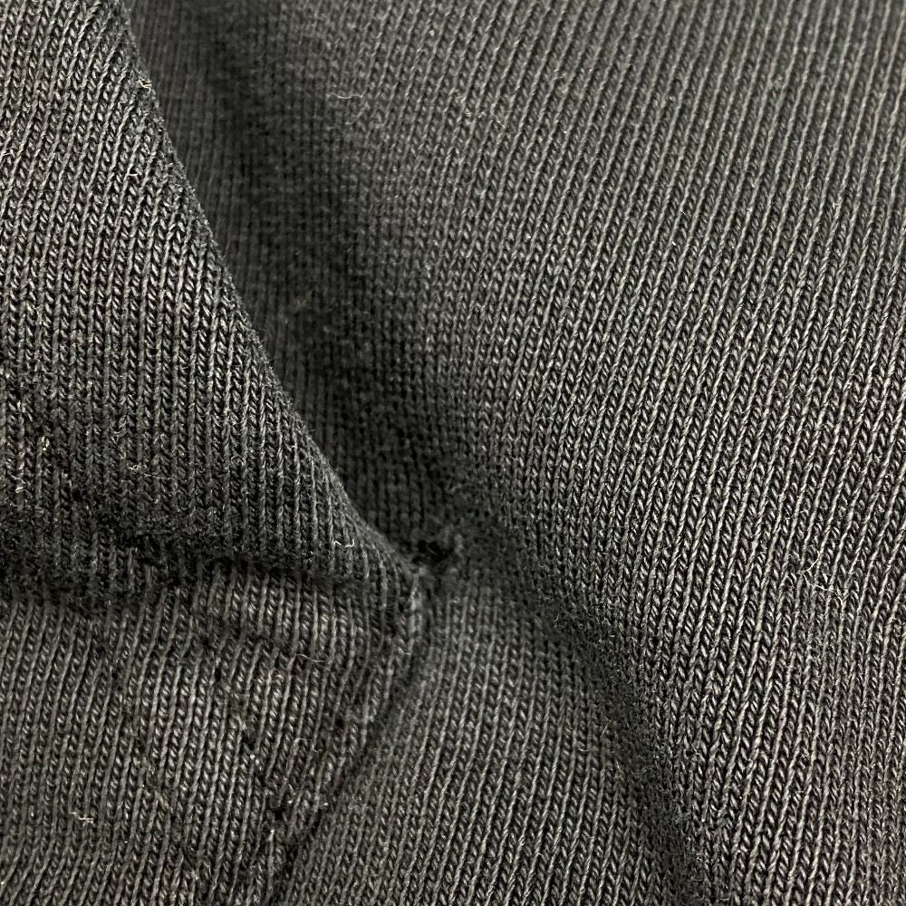 Balenciaga S Cotton Hoodie Black — view 5