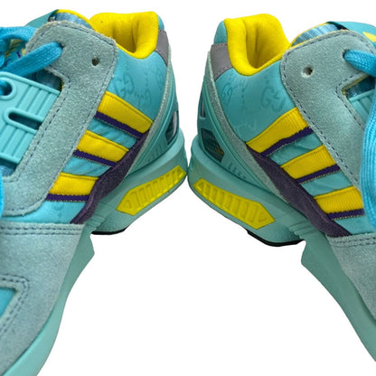 Gucci Adidas Torsion Suede Sneakers Light Blue — view 4