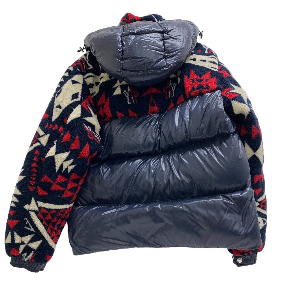 Moncler Thymelee 5 Nylon Down Jacket Navy — view 2