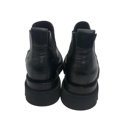 Bottega Veneta Rug Side Gore Boots Leather Black — view 4
