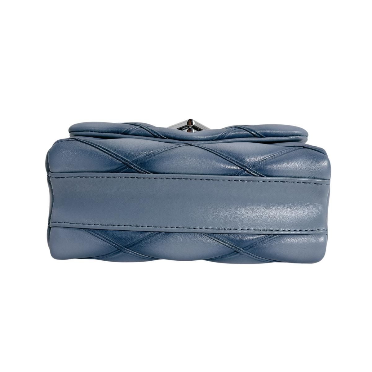 Louis Vuitton Maltage 2-Way Bag Handbag Denim Blue — view 5